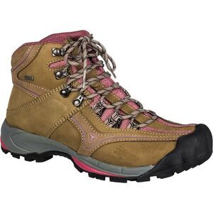 TrekSta Assault GTX Gortex Hiking Boots High Top Lace Up Pink Brown